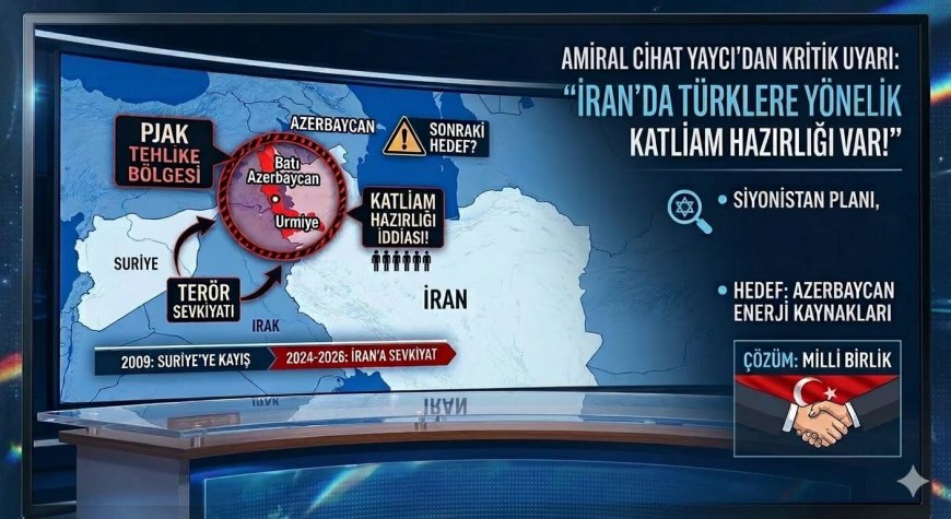 Amiral Cihat Yaycı’dan Kritik Uyarı: “İran’da Türklere Yönelik Katliam Hazırlığı Var!”